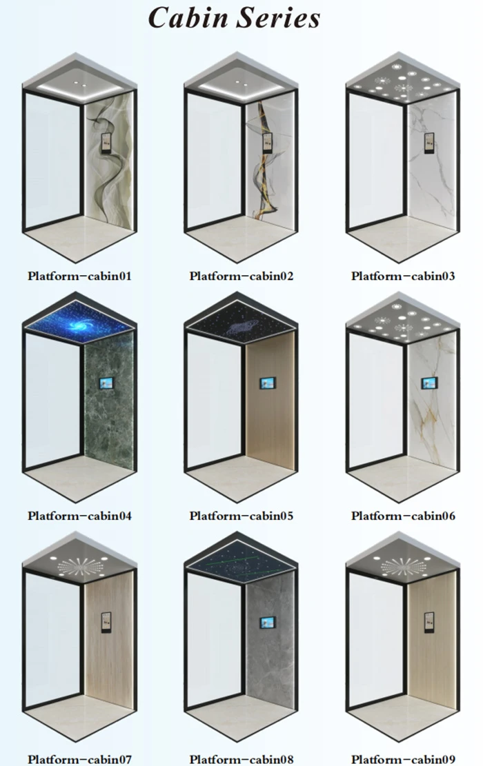 FUJI Elevator Platform Cabin Series FUJI Elevator Platform Cabin Series